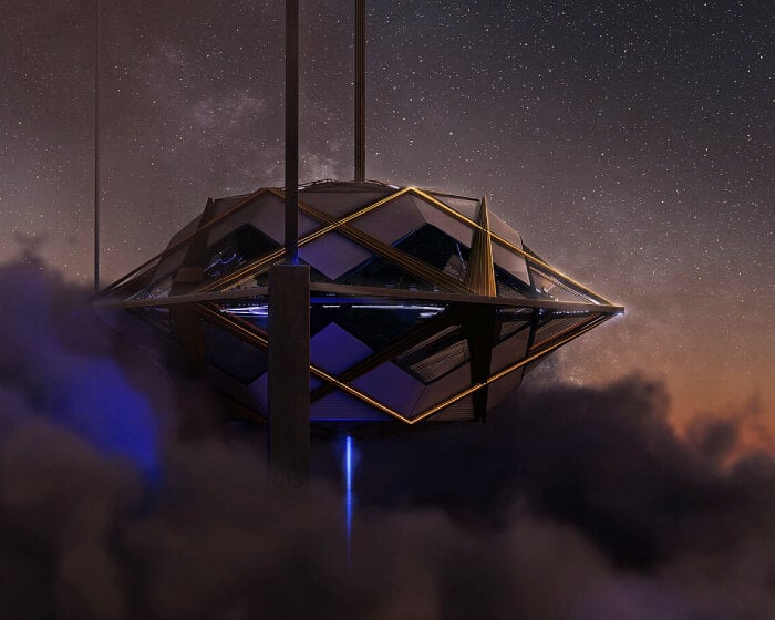 buckle up - here’s an elevator that can transport travelers and cargo from ocean to space